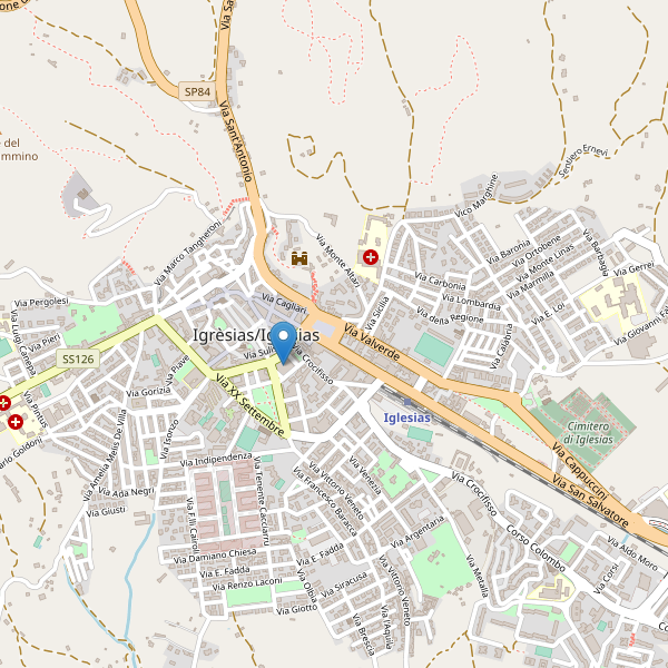 Thumbnail mappa mercati di Iglesias