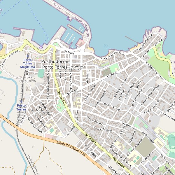 Thumbnail mappa mercati di Porto Torres