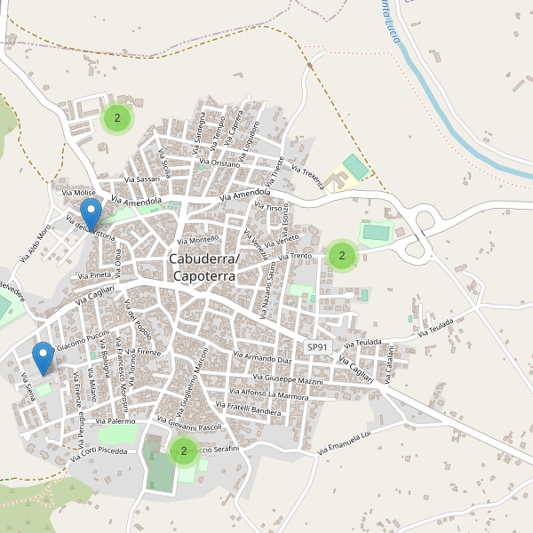 Thumbnail mappa parcheggi di Capoterra