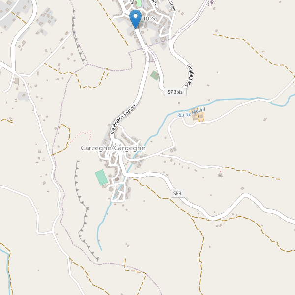 Thumbnail mappa parcheggi di Cargeghe