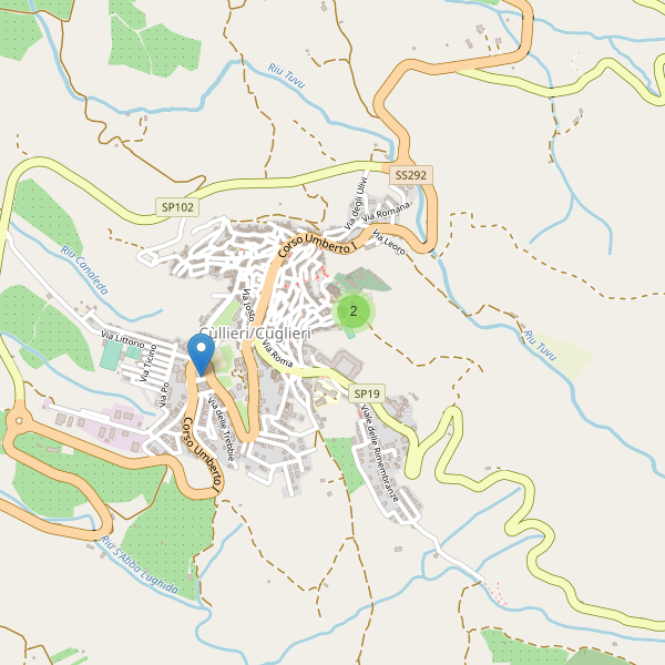 Thumbnail mappa parcheggi di Cuglieri