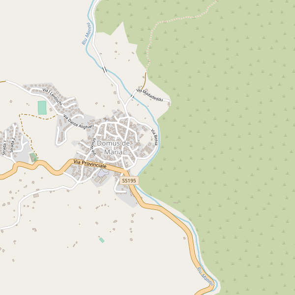 Thumbnail mappa parcheggi di Domus de Maria