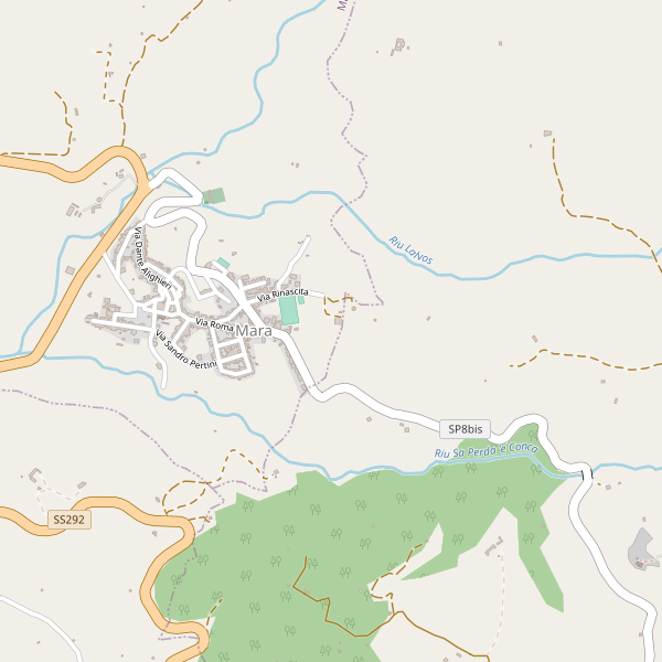 Thumbnail mappa parcheggi di Mara