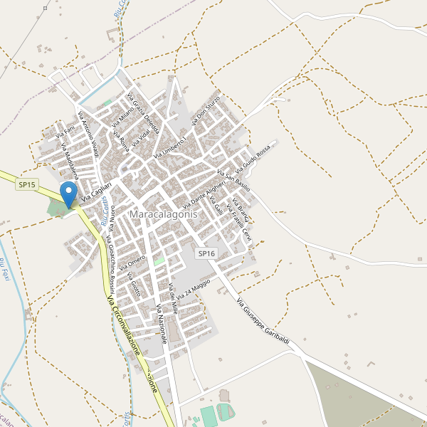 Thumbnail mappa parcheggi di Maracalagonis