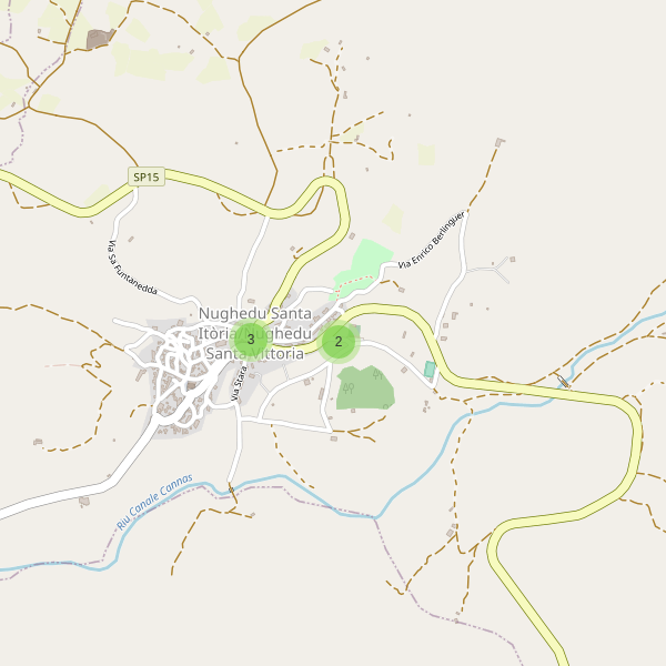 Thumbnail mappa parcheggi di Nughedu Santa Vittoria