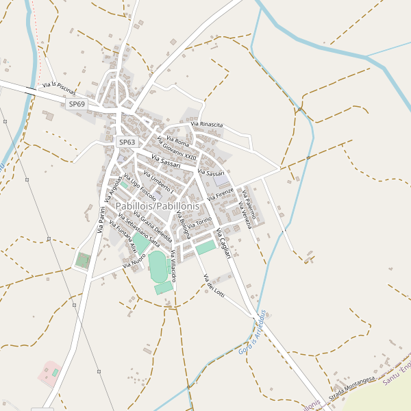 Thumbnail mappa parcheggi di Pabillonis