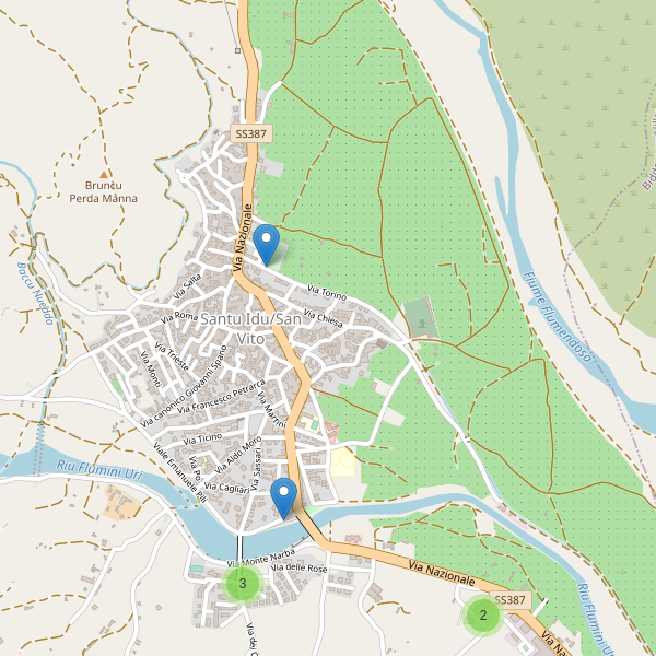 Thumbnail mappa parcheggi di San Vito