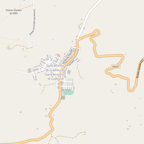 Thumbnail mappa parcheggi di Sant'Antonio di Gallura