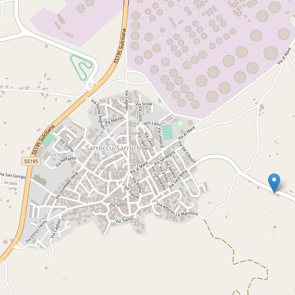 Thumbnail mappa parcheggi di Sarroch