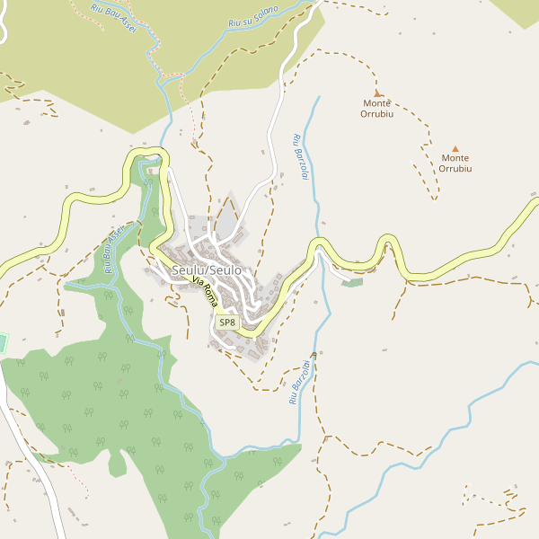 Thumbnail mappa parcheggi di Seulo
