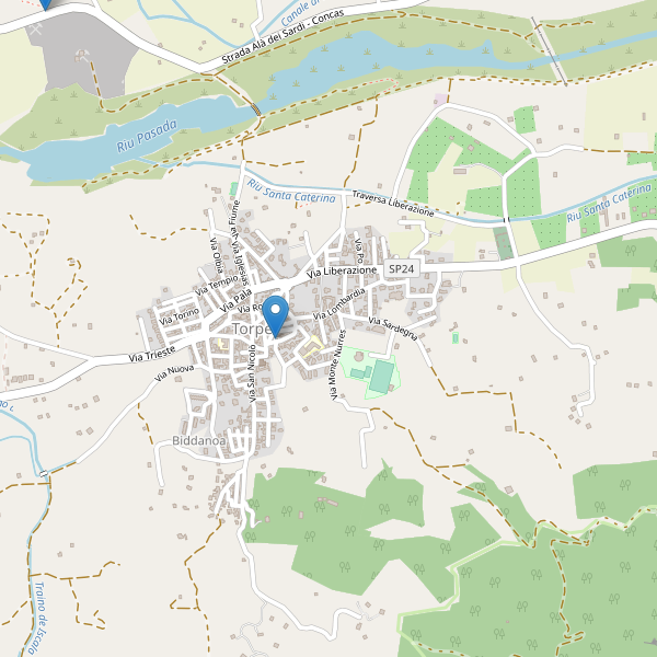 Thumbnail mappa parcheggi di Torpè