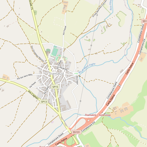 Thumbnail mappa parcheggi di Tramatza