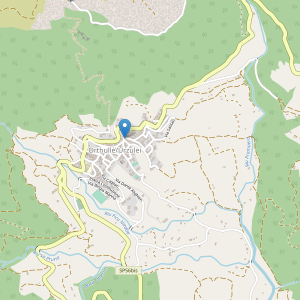 Thumbnail mappa parcheggi di Urzulei