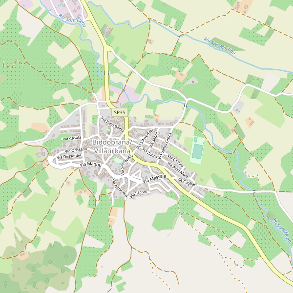 Thumbnail mappa parcheggi di Villaurbana