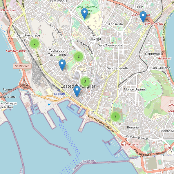 Thumbnail mappa sitiarcheologici di Cagliari