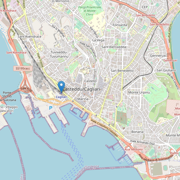 Thumbnail mappa stazioni di Cagliari