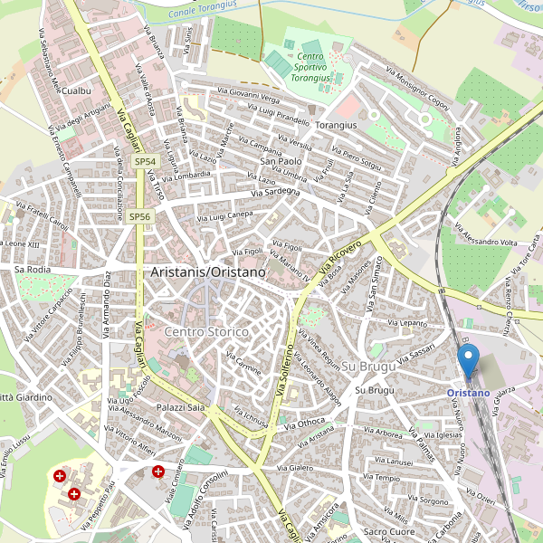Thumbnail mappa stazioni di Oristano
