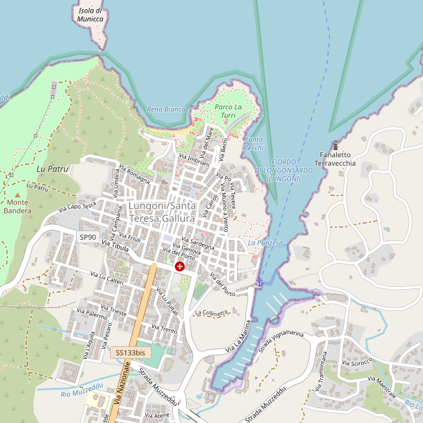 Thumbnail mappa stazioni di Santa Teresa Gallura