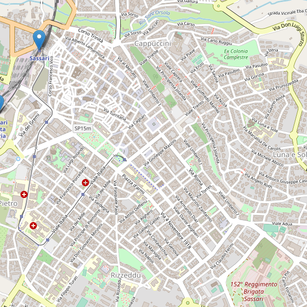 Thumbnail mappa stazioni di Sassari