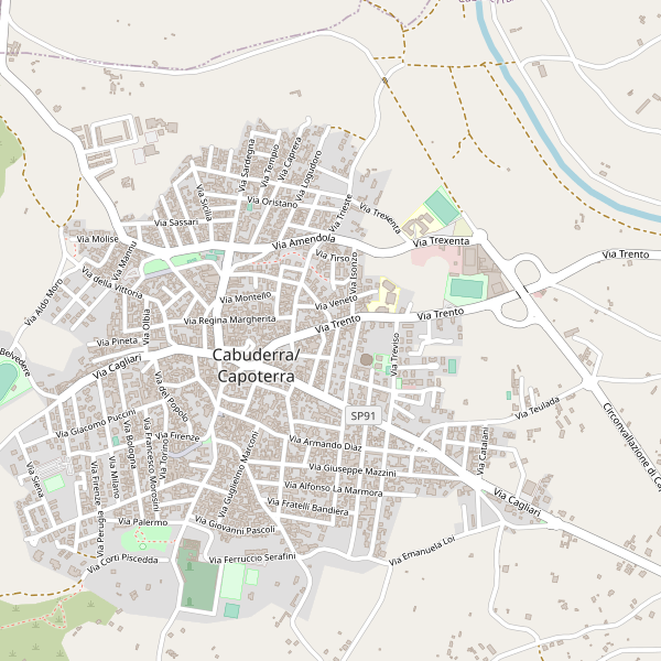 Thumbnail mappa taxi di Capoterra