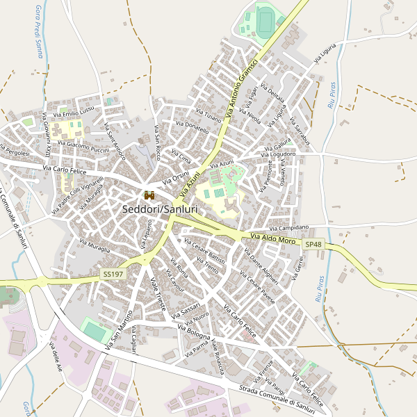 Thumbnail mappa taxi di Sanluri